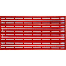 Střešní hřebenáče, červené, TT, Haedl 710003-01